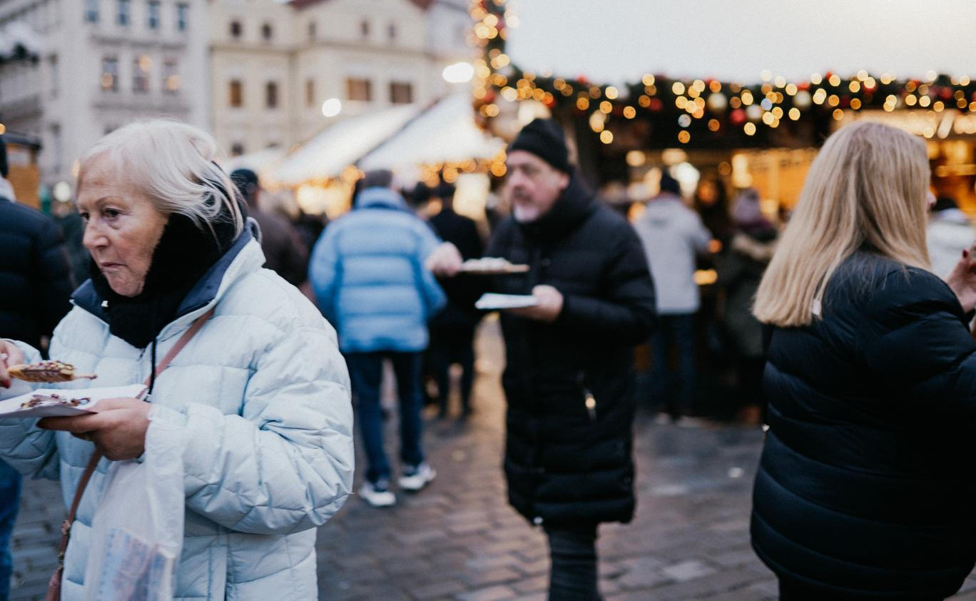 Vánoční trhy na Staroměstském náměstí v Praze