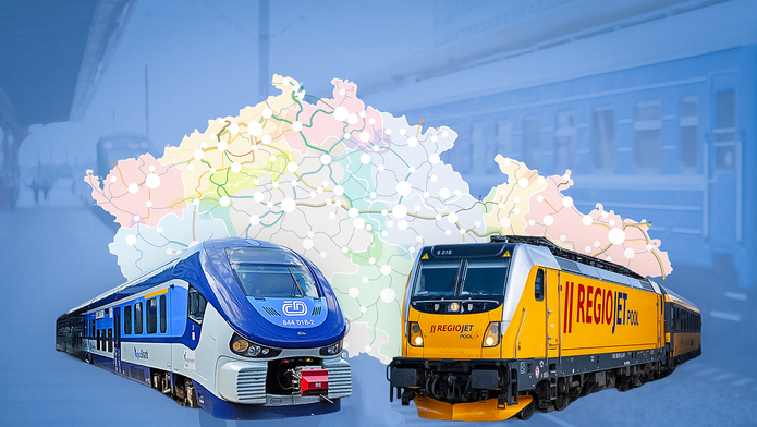 Vlaky tarify - Ikona, poutaci foto