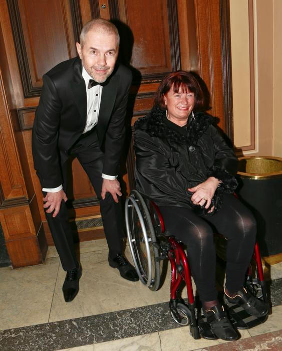 Marek Eben s manželkou Markétou Fišerovou