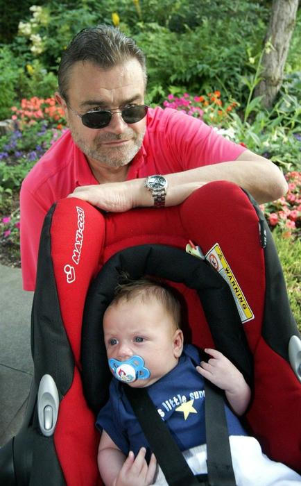 Karel Svoboda se synem