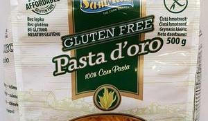 dTest těstoviny s lepkem