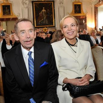 Václav Havel a Dagmar Havlová