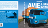 Obálka knihy Avie licence Saviem autora Davida Hlouška.