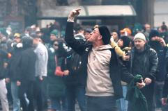Farmers rally in a large-scale protest in Brussels as leaders meet in EU summit