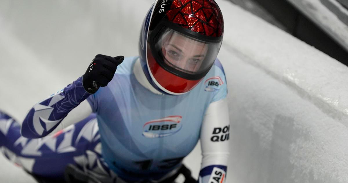 Skeletonistka Fernstädtová má před OH skvělou formu. V závodě SP dojela druhá