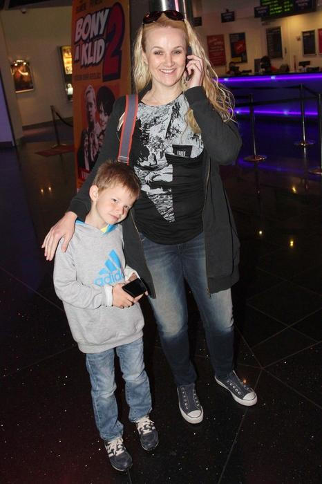 Matyáš Genzer s maminkou, Lindou Finkovou