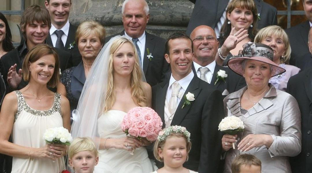 Svatba Nicole Vaidišové a Radka Štěpánka