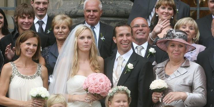 Svatba Nicole Vaidišové a Radka Štěpánka