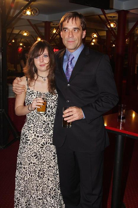 Miroslav Etzler s dcerou