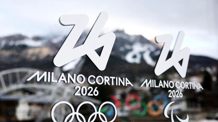 Logo zimní olympiády 2026