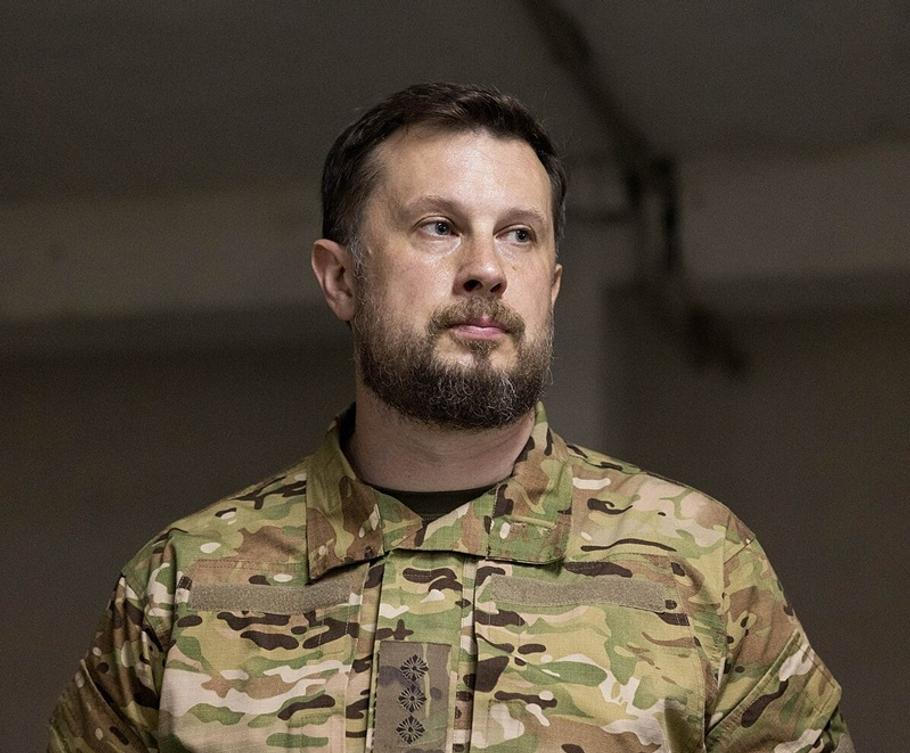 Jeden z nejschopnějších ukrajinských velitelů a zároveň kontroverzní krajně pravicový politik Andrej Bilecki, velitel 3. armádního sboru.