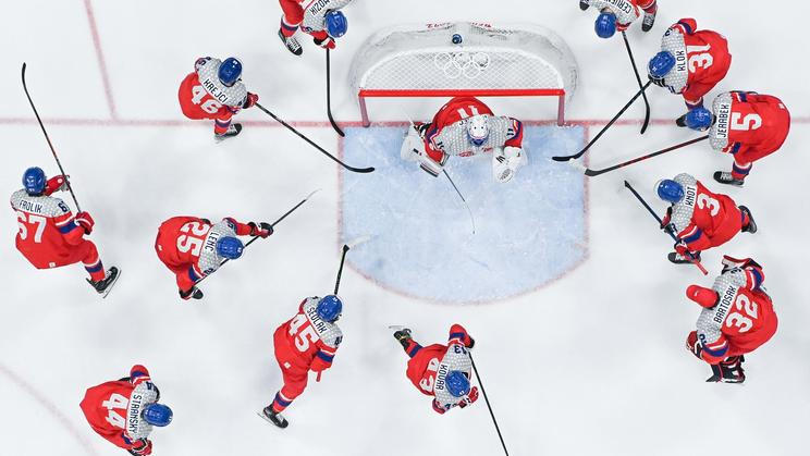 (BEIJING2022)CHINA BEIJING OLYMPIC WINTER GAMES ICE HOCKEY WOMEN'S PRELIMINARY  CZE VS DEN(CN)