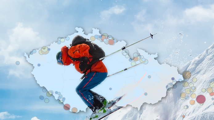 Cenová mapa skipasů