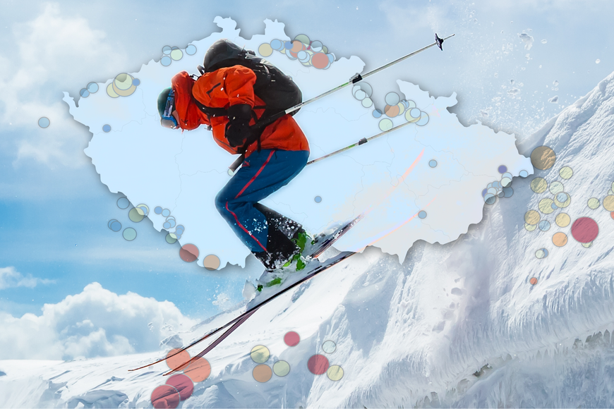 Za kolik letos na lyže? Cenová mapa 200 skiareálů ukáže, kde je levně a kde zdražili