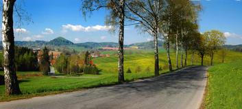 I okolí Písečné je krásné.