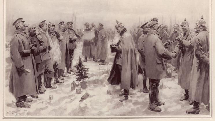 Vánoční příměří v roce 1914