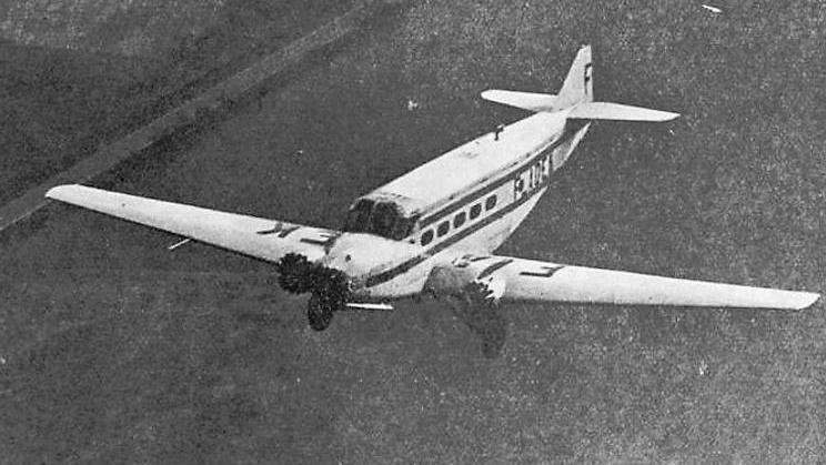 Letoun Wibault-Penhoët 281. Typově podobný stroj jako ten, který tragicky havaroval v prosinci 1937 na Šumavě.