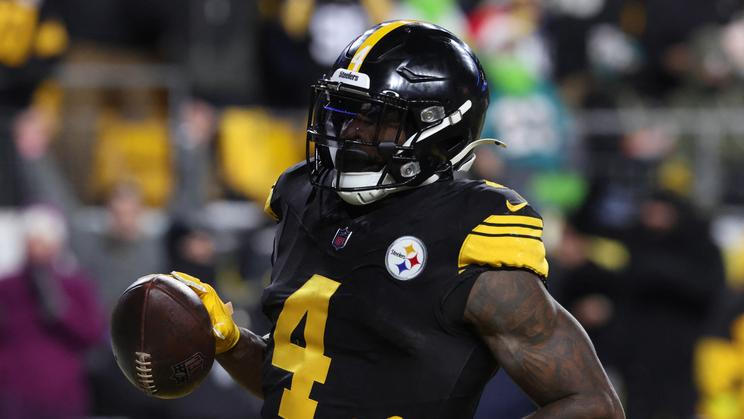 Hráč Pittsburghu DeKaylin Metcalf
