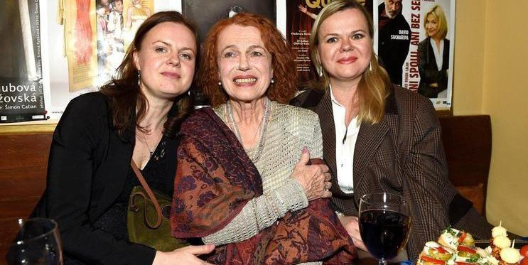 Iva Janžurová, Sabina Remundová a Theodora Remundová