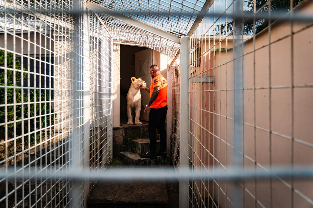 Bojovník Karlos se mimo jiné proslavil svou zálibou v exotických zvířatech.