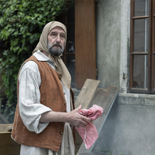 Jaromír Dulava jako komorník v pohádce Záhada strašidelného zámku.