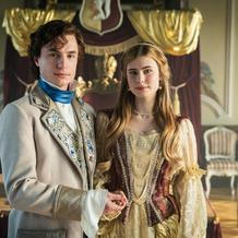 Oskar Hes a Sofie Anna Švehlíková v pohádce Záhada strašidelného zámku.