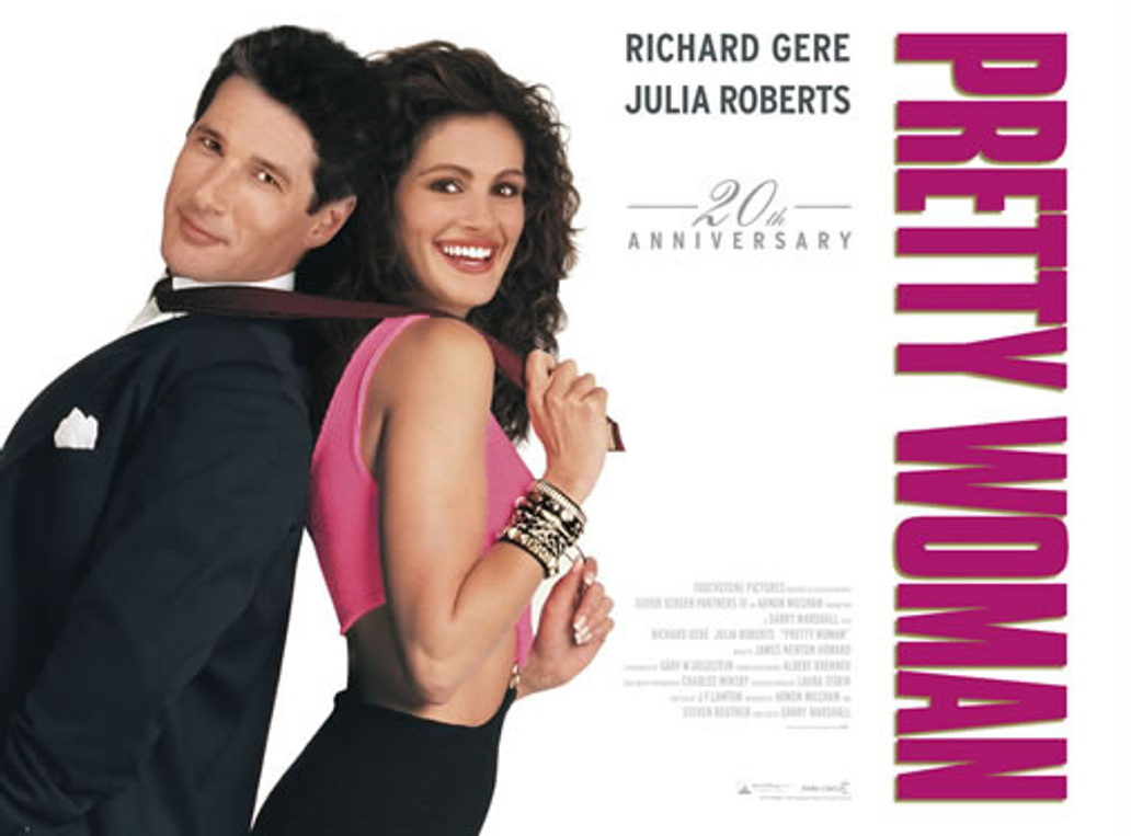 Pretty Woman měla na detailní záběry těla dublérku. Ve kterých scénách to vůbec není Julia Roberts?
