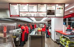 Five Guys, fastfood, jídlo, hamburger, burger, hranolky, gastronomie, Praha