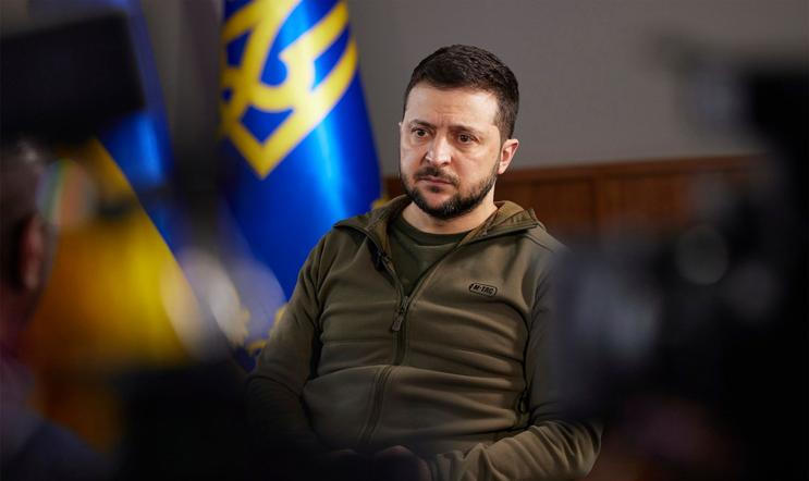 Ukrajinský prezident Volodymyr Zelenskyj