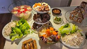 Vedle kapra nebo řízků se u Smržových objevují i smažené závitky.