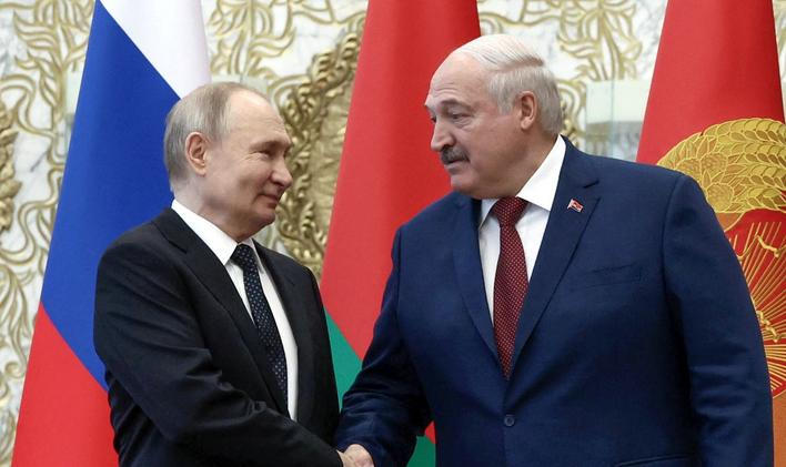 Vladimir Putin, Alexandr Lukašenko, Bělorusko