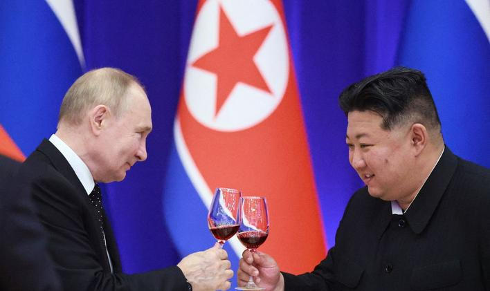 Vladimir Putin, Kim Čong-un