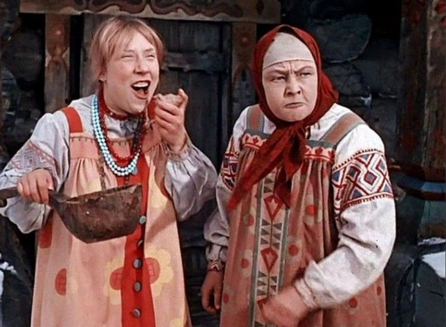 Inna Čurikova jako Marfuša a Věra Altajskaja jako její matka.