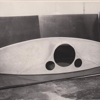 Ještě před Laminátkou dostal střešní díl ze sklolaminátu prototyp E 479.0. 