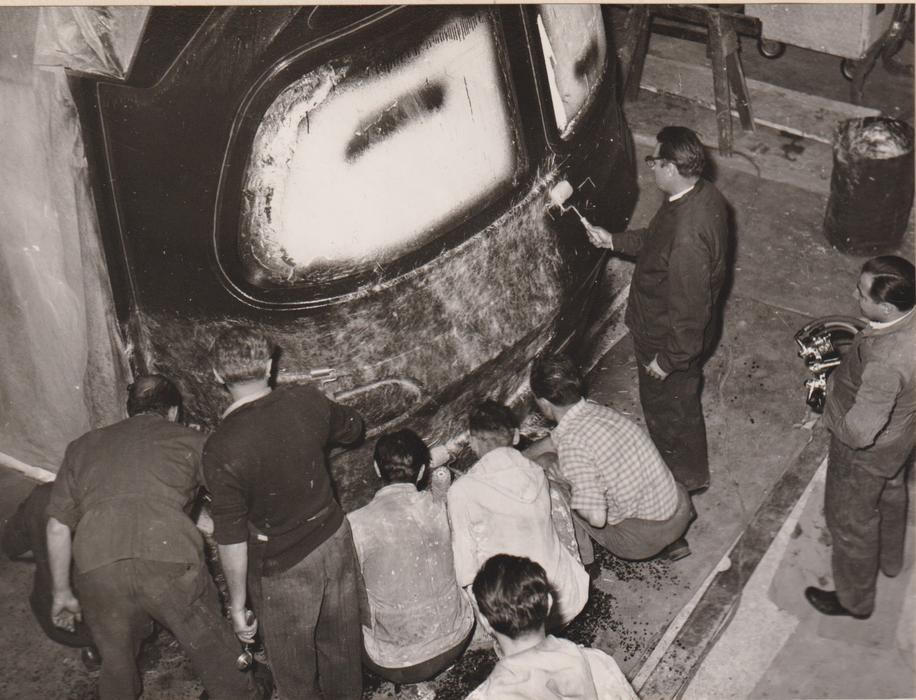 Nakonec finální barevná úprava hotového dílu.