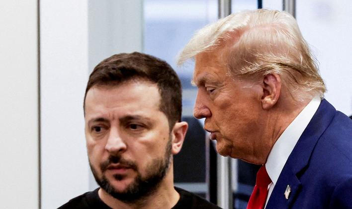 Ukrajina USA Zelenskyj Trump