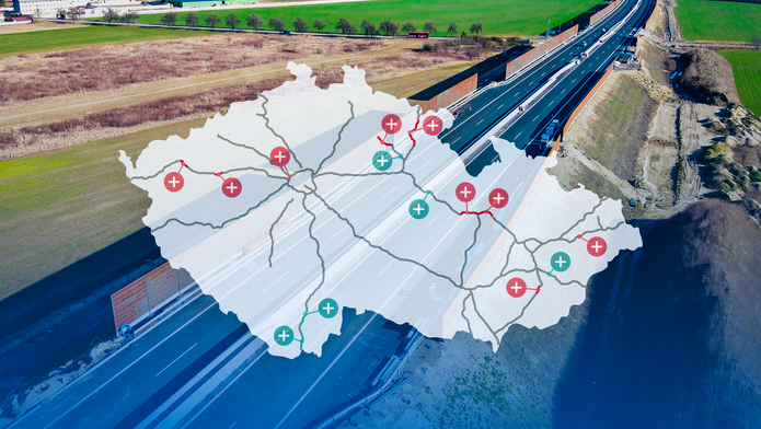 Dálnice ilustrační foto