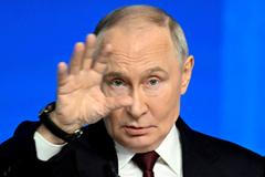 Russian President Putin holds the annual press conference in Moscow