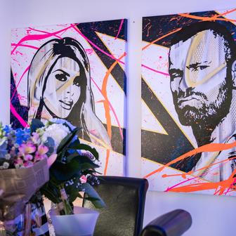 Uvnitř vily jsou k vidění kuriózní ozdoby.