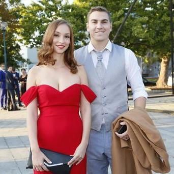 David Gránský s manželkou Nikolou