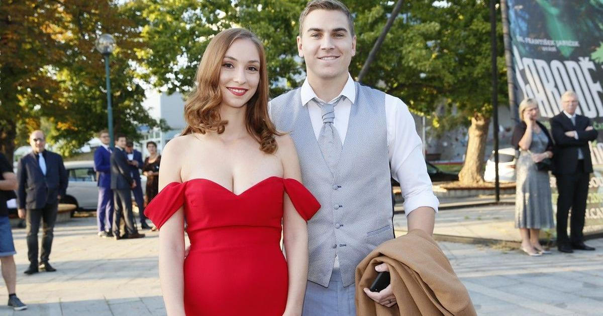 David Gránský s manželkou Nikolou