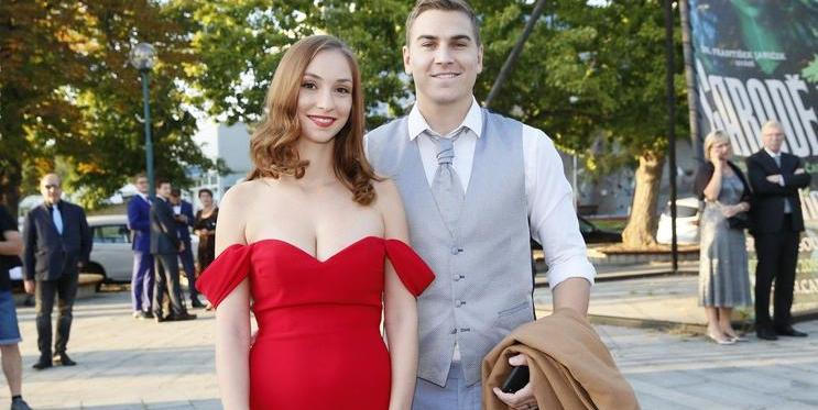 David Gránský s manželkou Nikolou