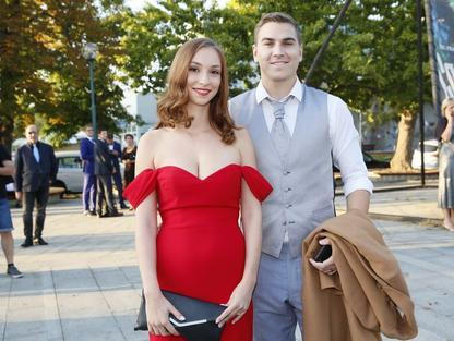 David Gránský s manželkou Nikolou