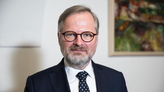 Premiér Petr Fiala ODS