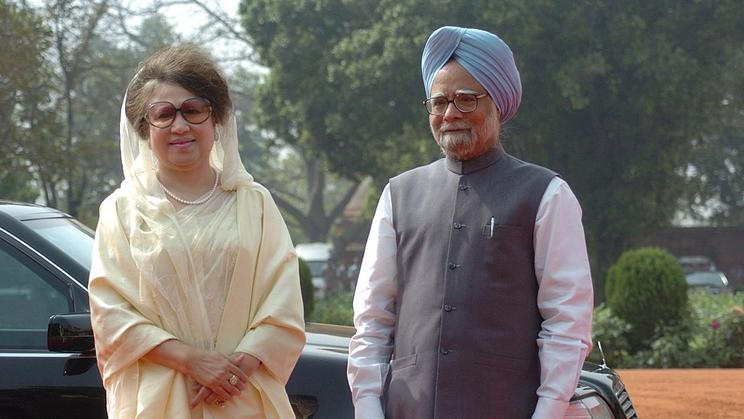 Bangladéšská premiérka Bégam Chálida Zijáová