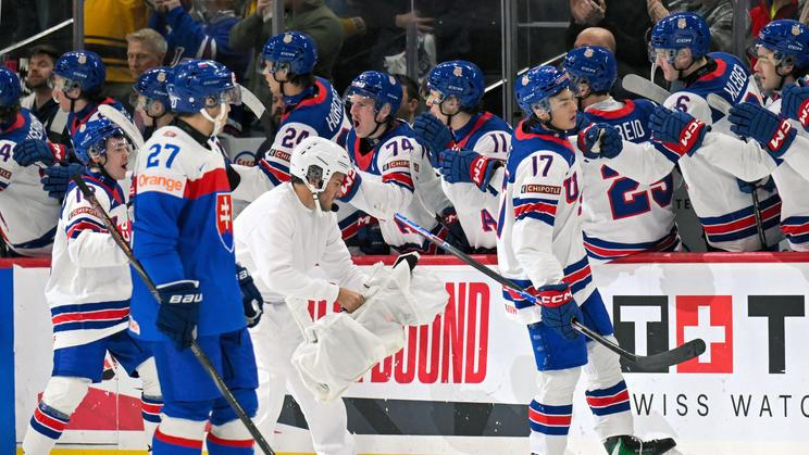 Hockey: 2026 IIHF World Junior Championship-Slovakia vs USA