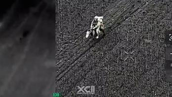 Ukrajinští vojáci odrazili útok ruské kavalerie.