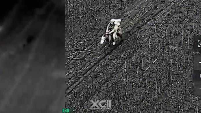 Ukrajinští vojáci odrazili útok ruské kavalerie.