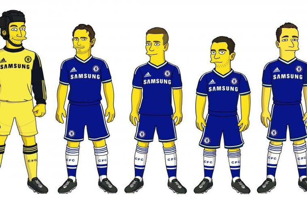 Petr Čech v Simpsonech