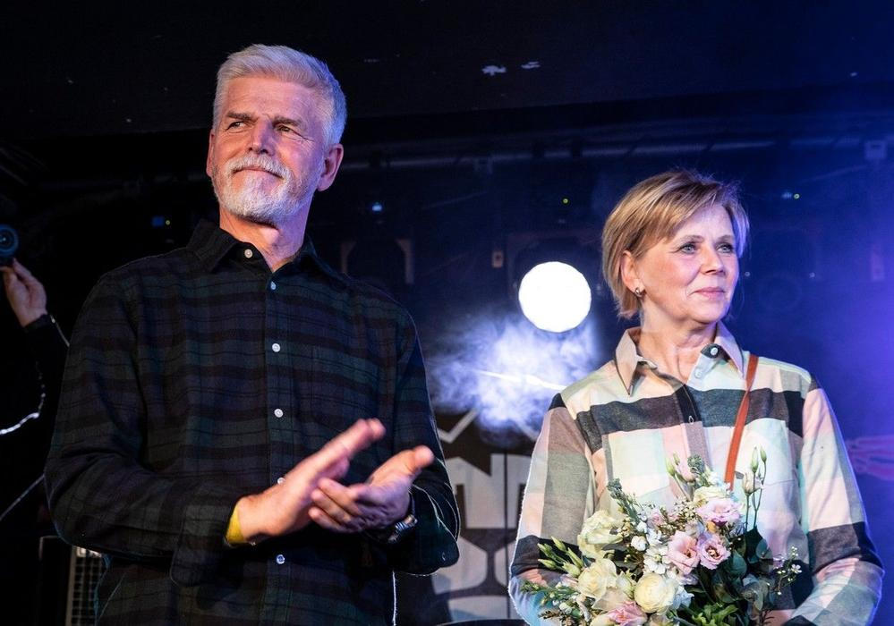 Petr Pavel s manželkou Evou Pavlovou